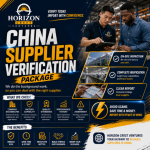 China Supplier Verification Package
