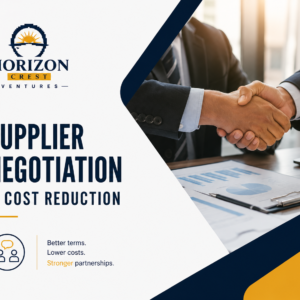 Supplier Negotiation & Cost Reduction Package